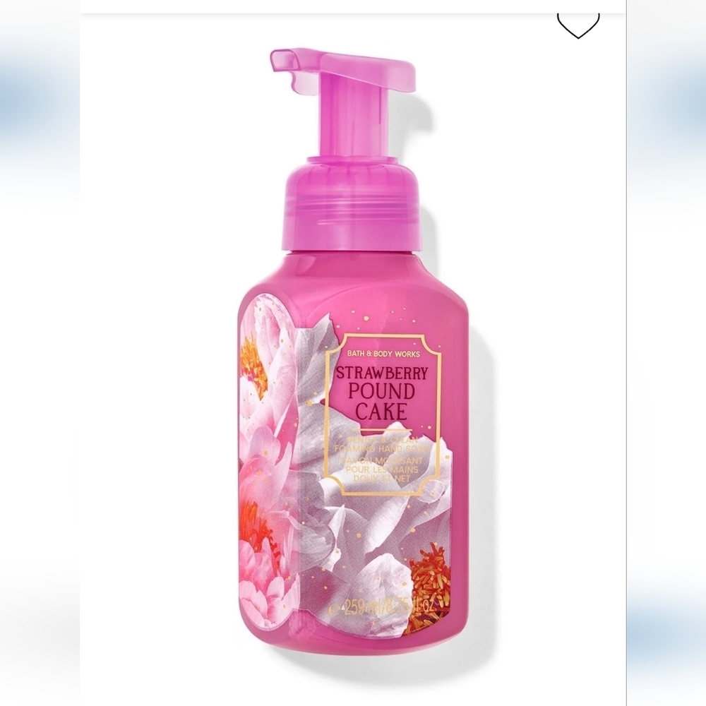 🆕️🍓🍰 BBW STRAWBERRY POUND CAKE FOAMING HAND SOAP 🍰🍓